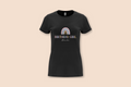 This black Pastel Rainbow Birthday Tee features a minimalist pastel rainbow design with "Birthday Girl Alexandra" text.
